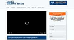 Desktop Screenshot of americangunsmithinginstitute.net